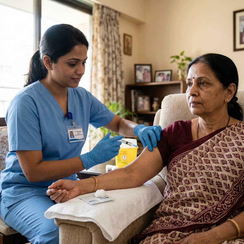 Injection Visit at Home in Chennai